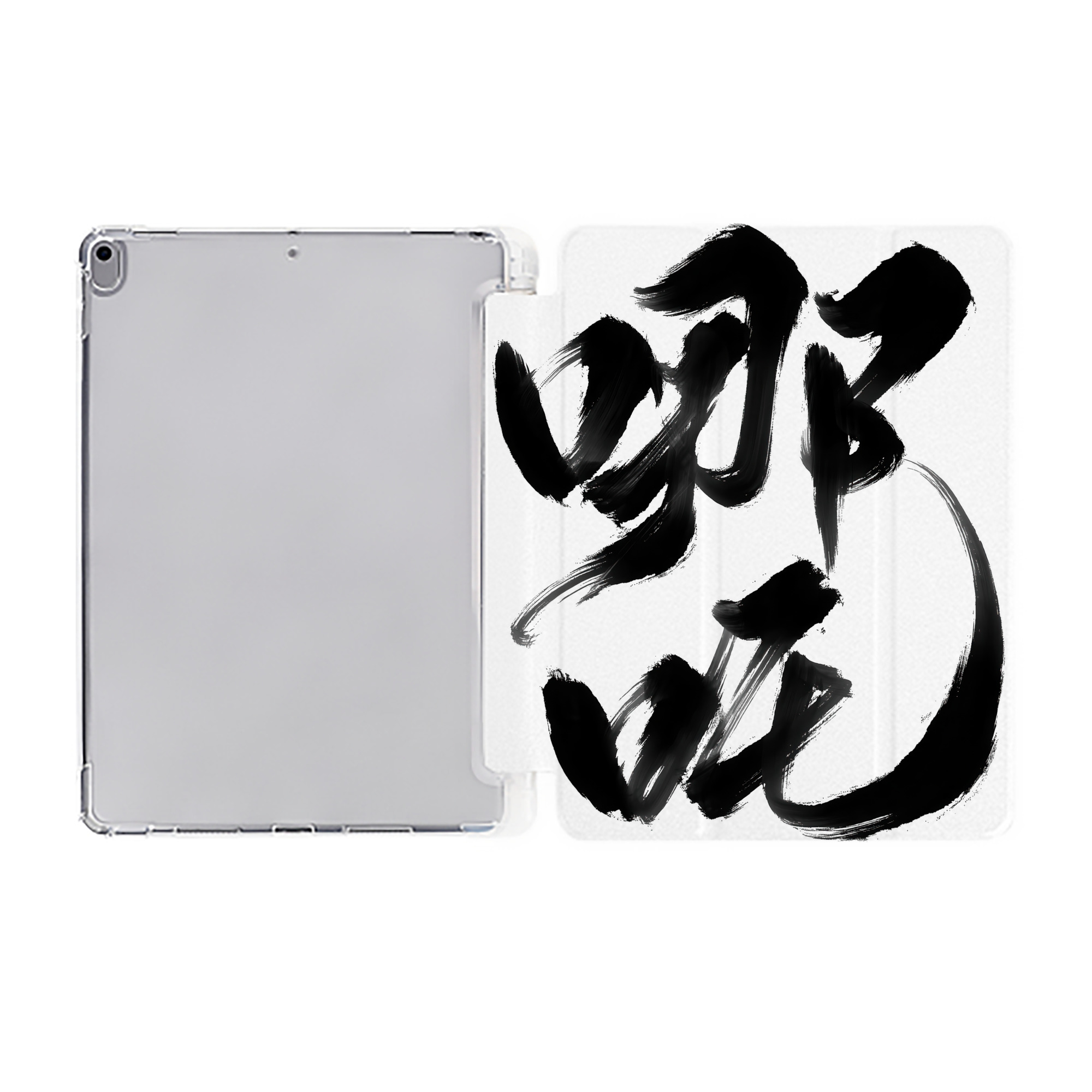（画像用） Ne Zha 2 ナタ 魔童の大暴れ IPad ケース ペン収納付き 三つ折りスタンド PUレザー×シリコン 対応機種9.5/10.5/10.9インチ